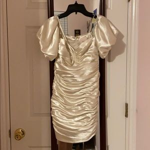 Cinq a sept ivory dress